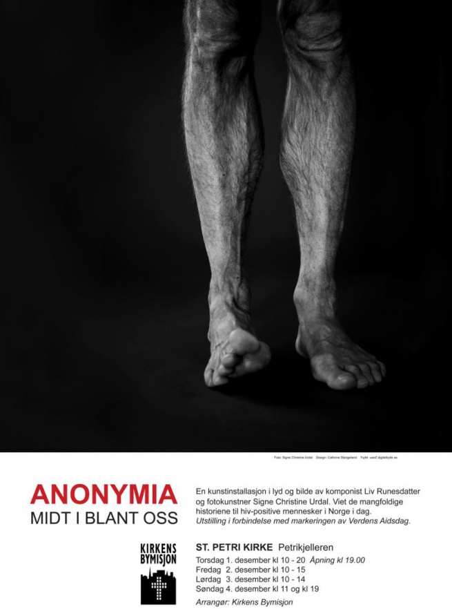 ANONYMIA (fotografi Signe Christine Urdal og lyd Liv Runesdatter)