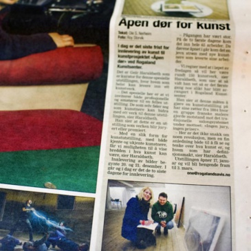 Åpen dør for Kunst, Rogalands Avis PULS, 11.01.2013